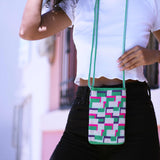 Eeïna Pouch - Mustard Zigzag