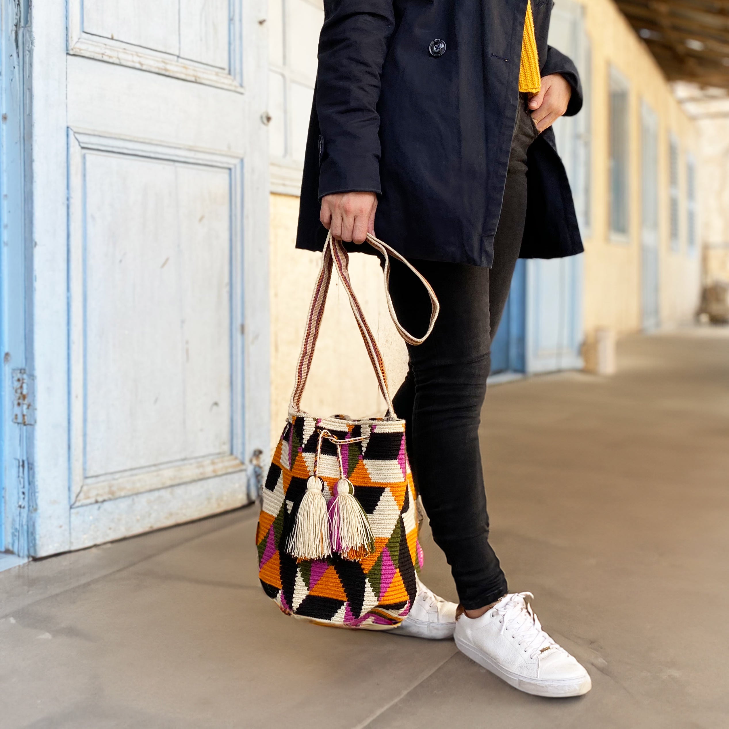 Mochila Wayuu et thique de Colombie le sac vegan de l t Mazonia