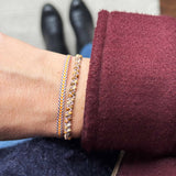 Le duo mauve - Pierres semi-précieuses