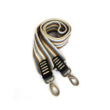 Anse de sac en Cuir Noir - BEIGE/BLEU 5cm