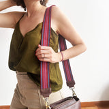 Anse de sac en Cuir Chocolat - BORDEAUX 4,5cm