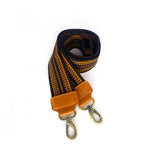 Anse de sac en Cuir Miel - NOIR/MIEL 4,5cm