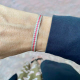 Le Grand Triangle rose argenté