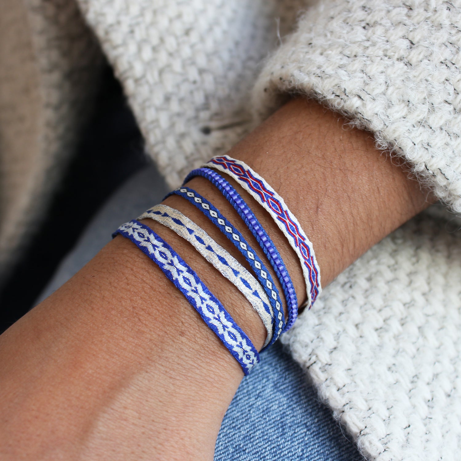 Tous les bracelets tissés