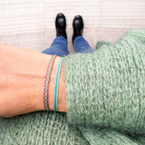 Le duo Bleu Marron aubergine