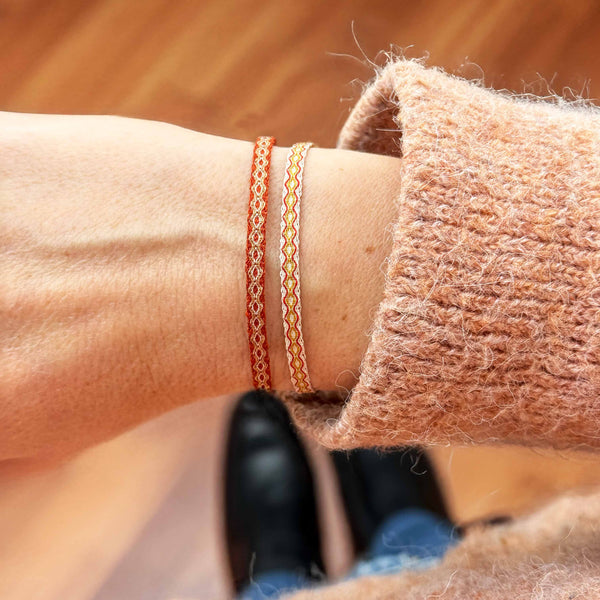 Le duo Terracotta orangé