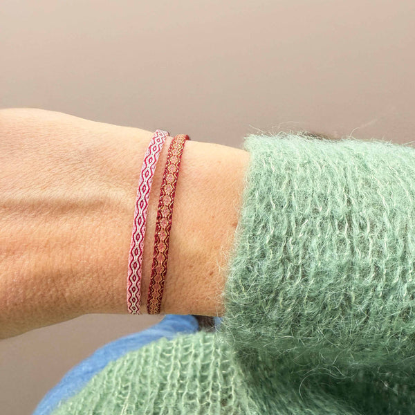 Le duo Bordeaux rose