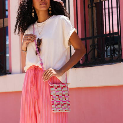 Bolsa Eeïna - Rectángulo Rosa