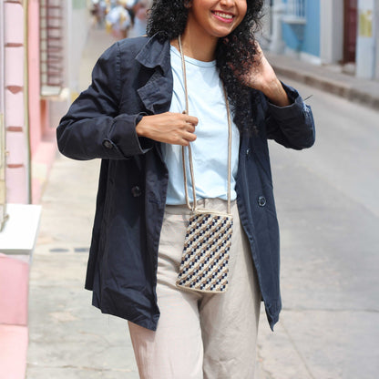 Pochette Eïnaa beige ciel