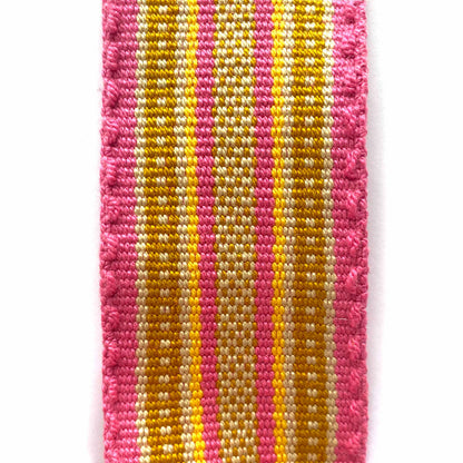 Anse de sac en Cuir Miel - ROSE 4,5cm