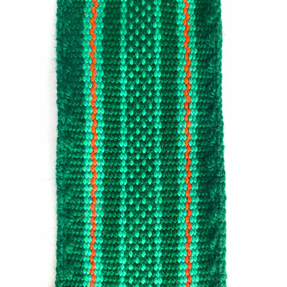 Anse de sac en Cuir Vert - VERT 4cm